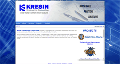 Desktop Screenshot of kresinengineering.ca